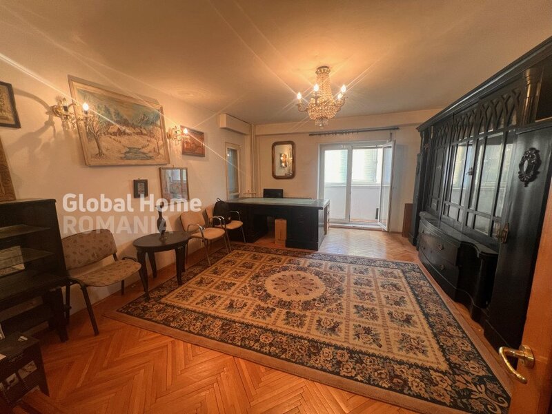 Natiunile Unite, apartament 3 camere, bloc monolit 1994, vedere mixta.